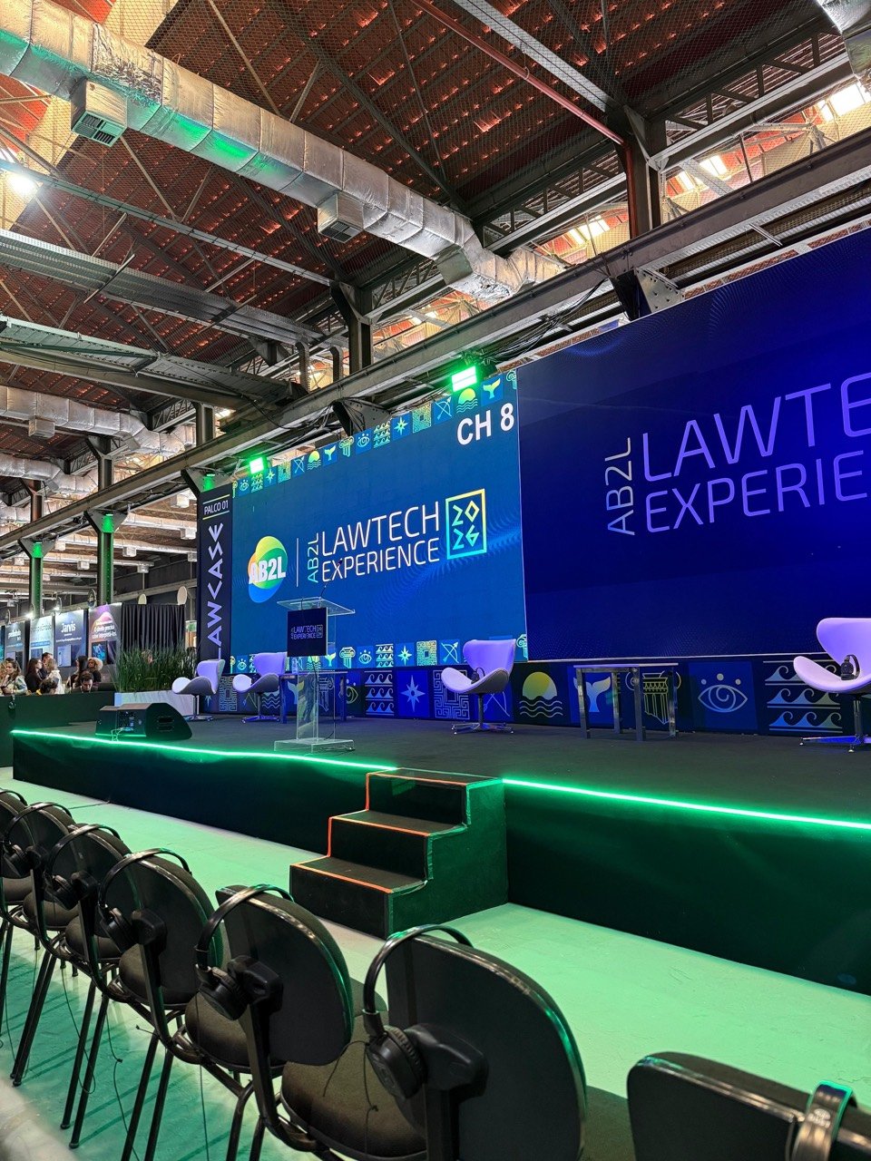 Palco principal do AB2L Experience