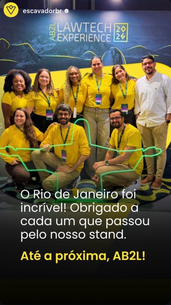 Registro em vídeo do Escavador no AB2L Experience